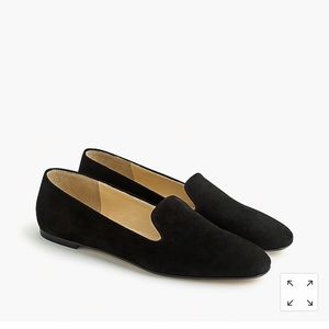 J Crew suede smoking slippers